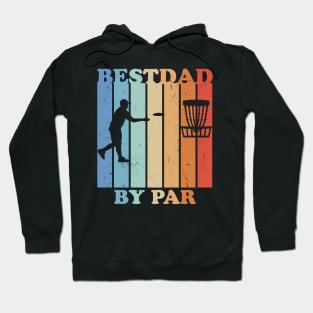 Best Dad By Par Vintage Father's Day Disc Golf Hoodie